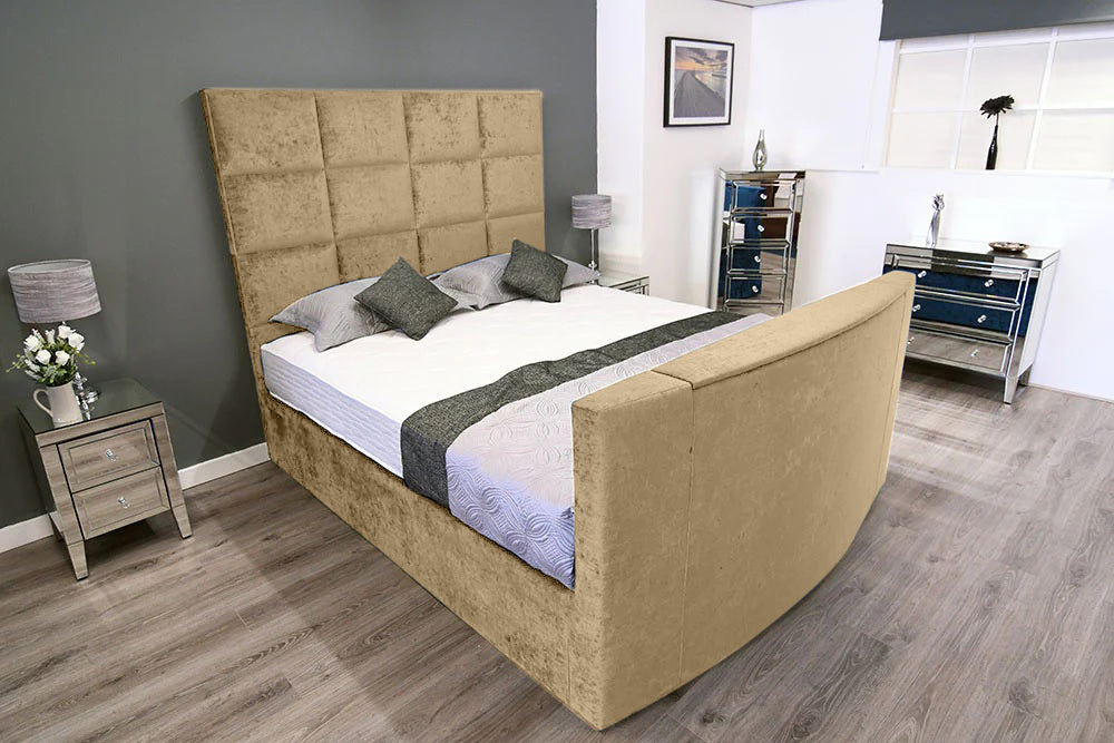 Lurvi Plush TV Bed Frame