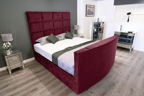 Lurvi Plush TV Bed Frame