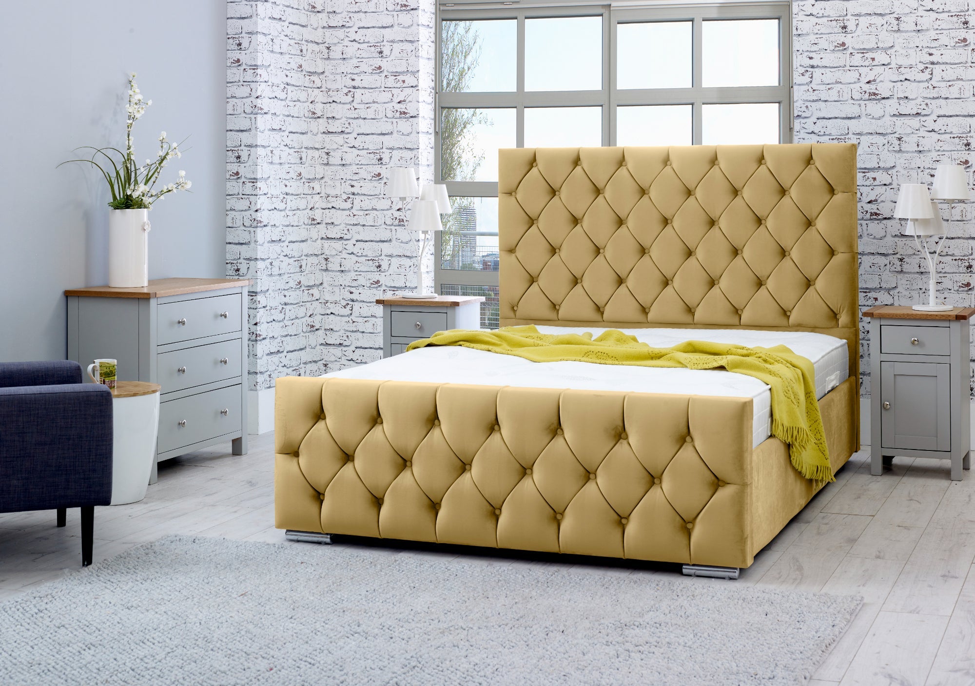 Macono Plush Bed Frame