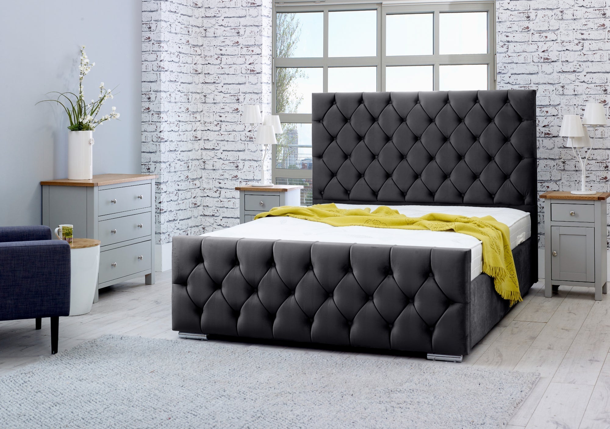 Macono Plush Bed Frame