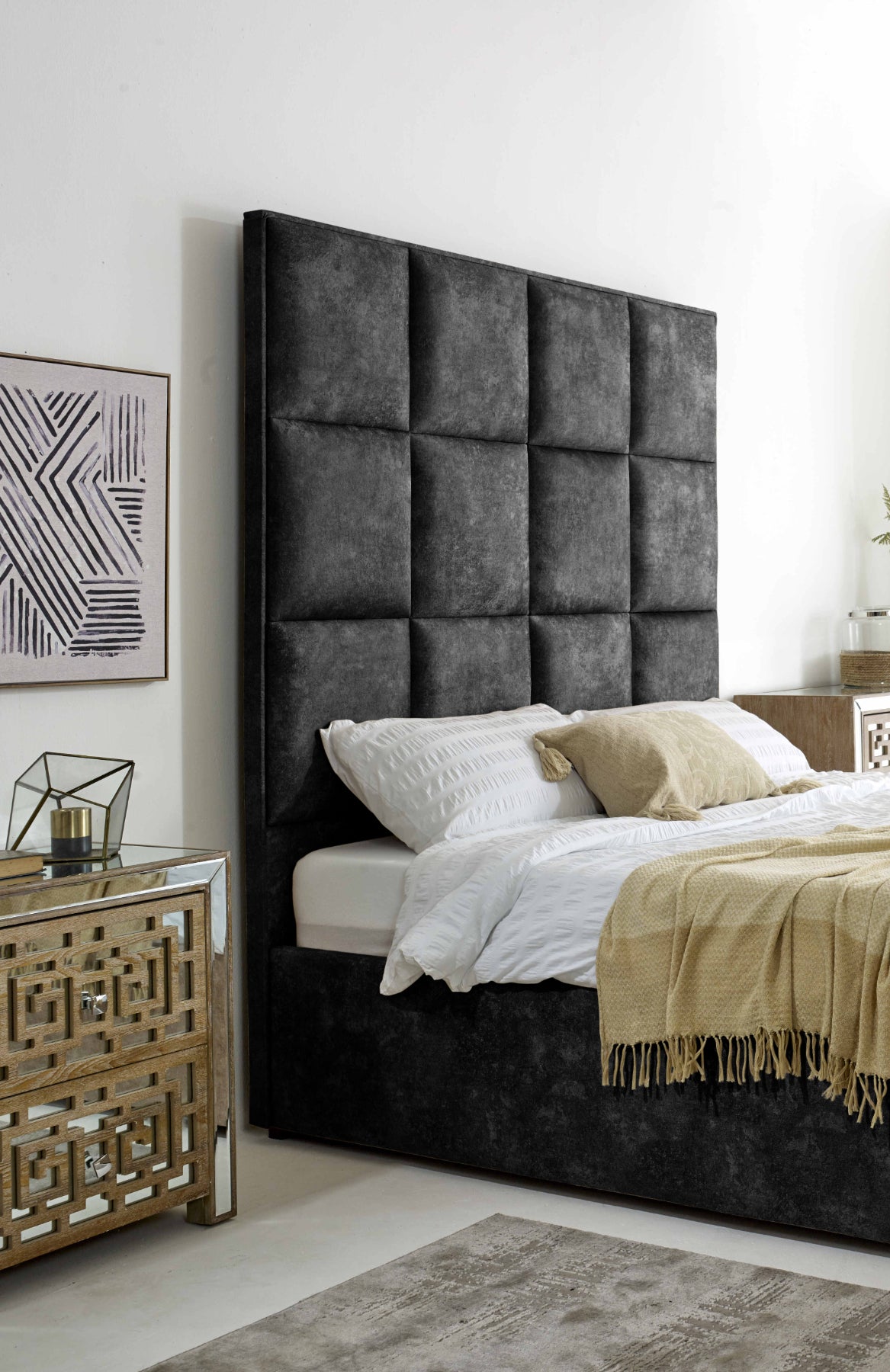 Madelyn Oakland Fabric Bed Frame