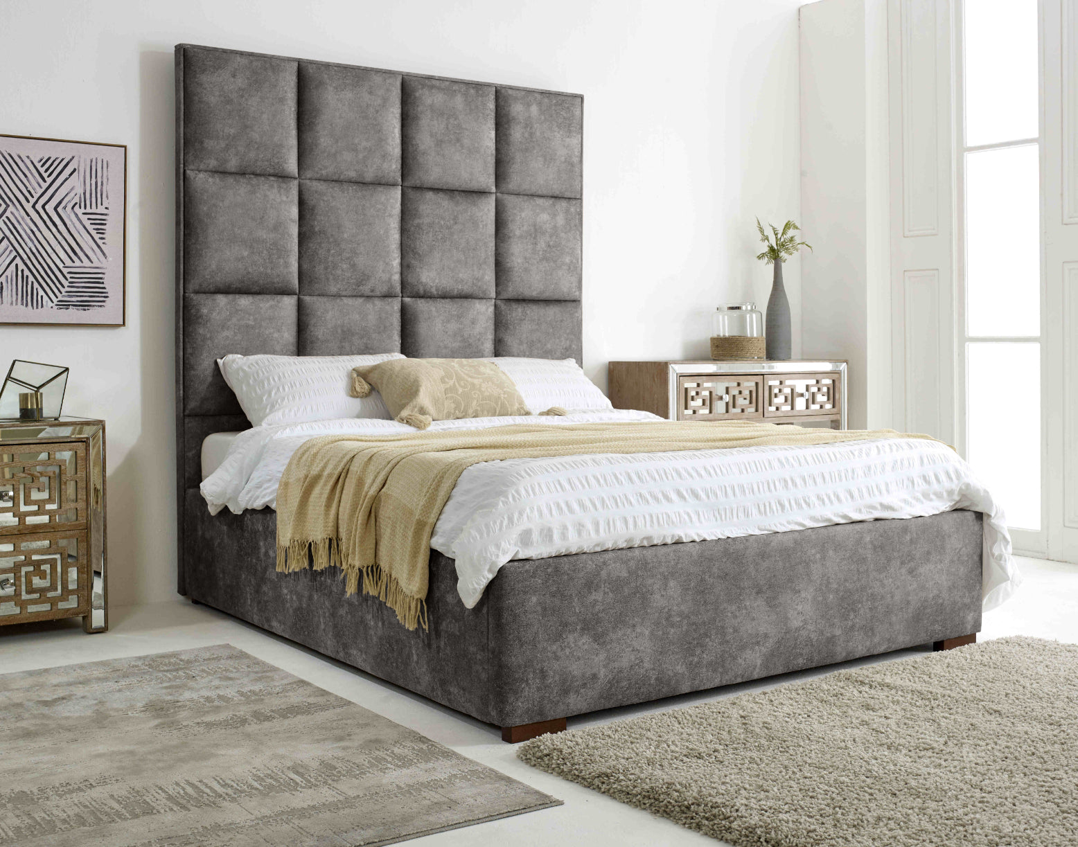 Madelyn Oakland Fabric Bed Frame