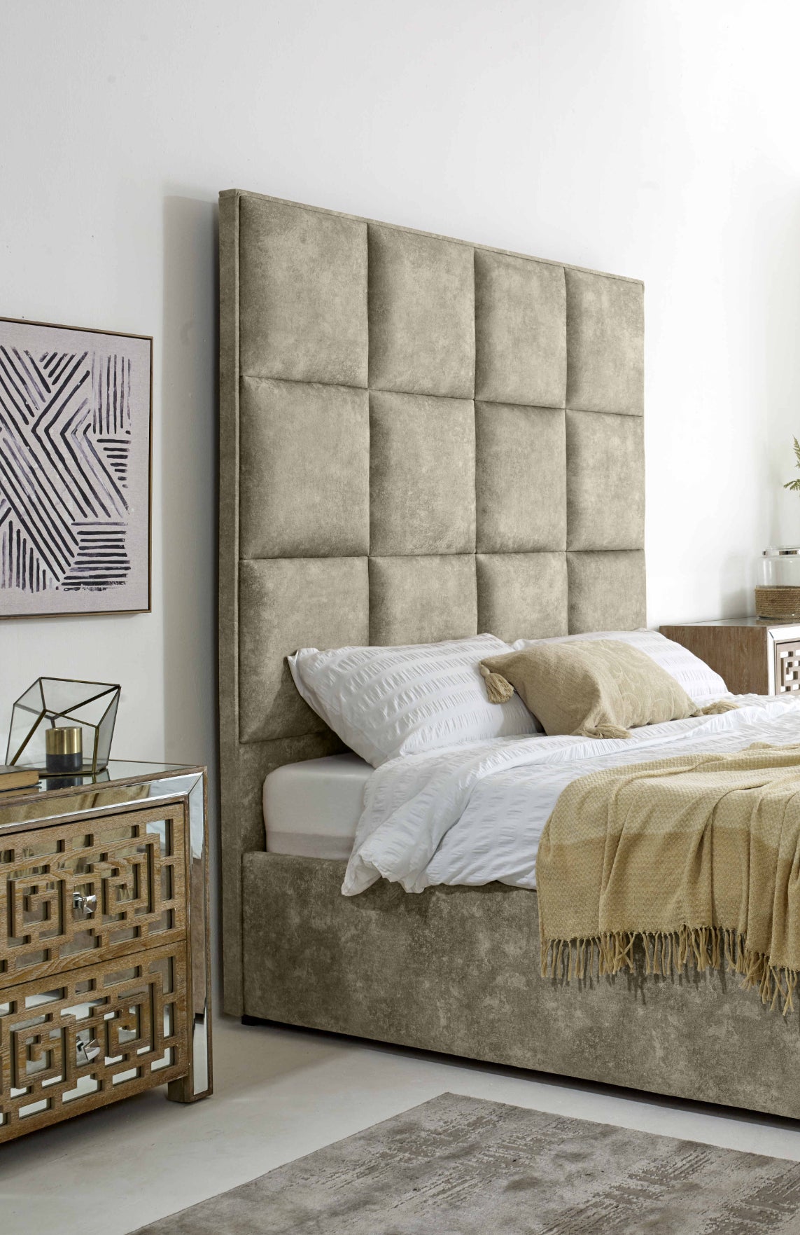 Madelyn Oakland Fabric Bed Frame