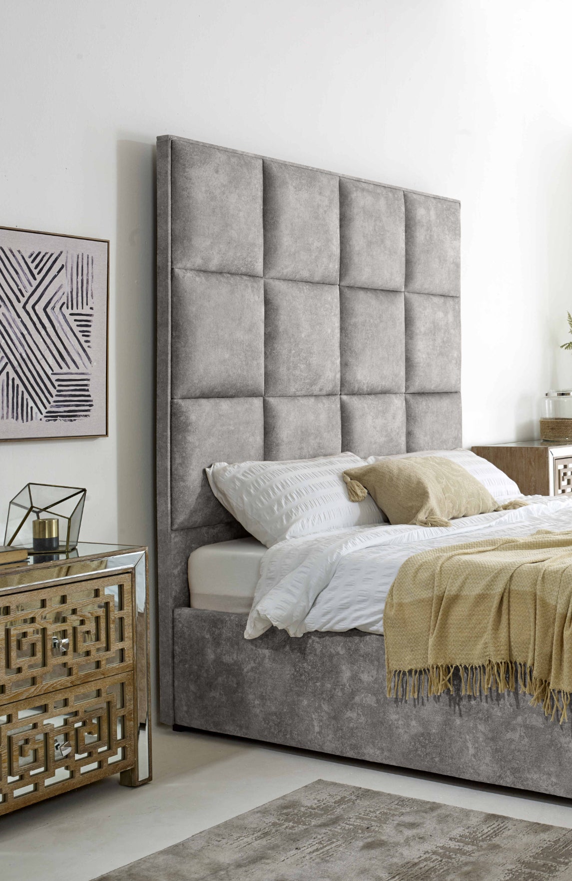Madelyn Oakland Fabric Bed Frame