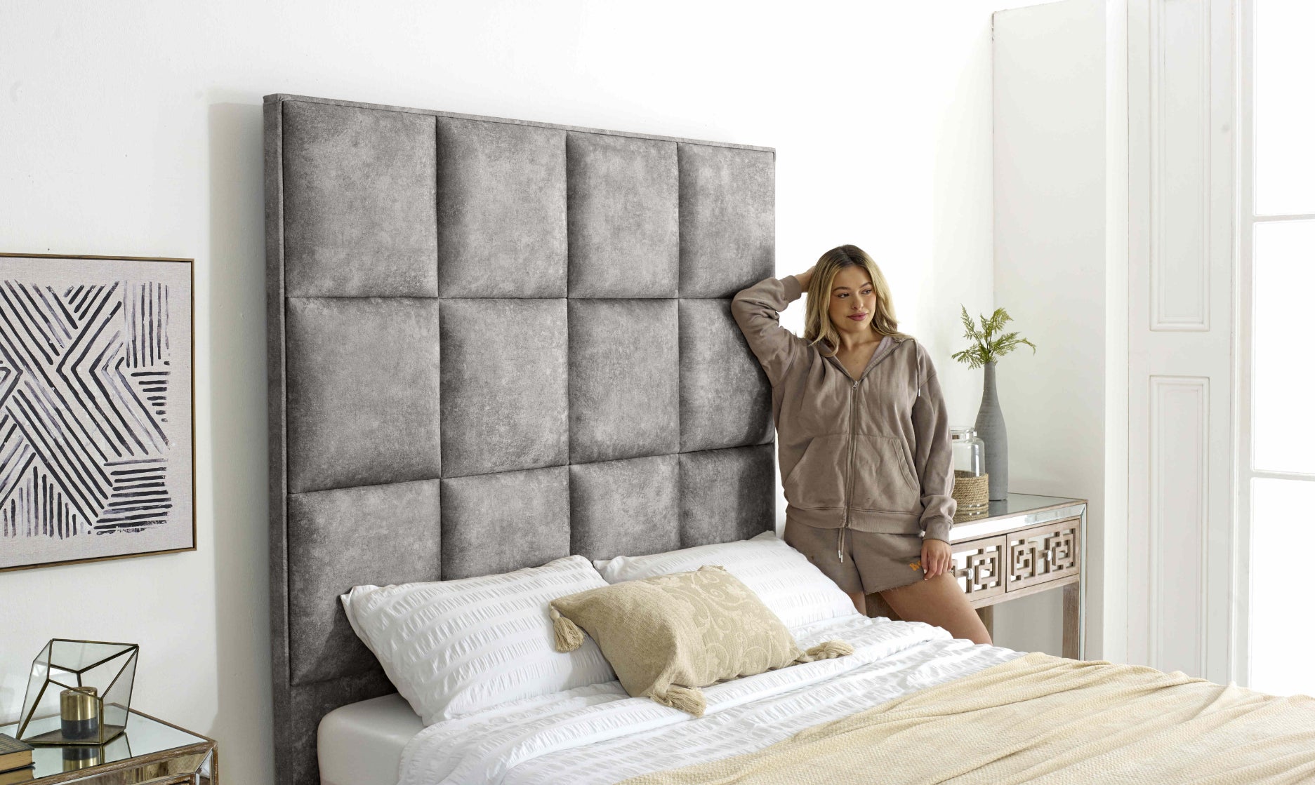Madelyn Oakland Fabric Bed Frame