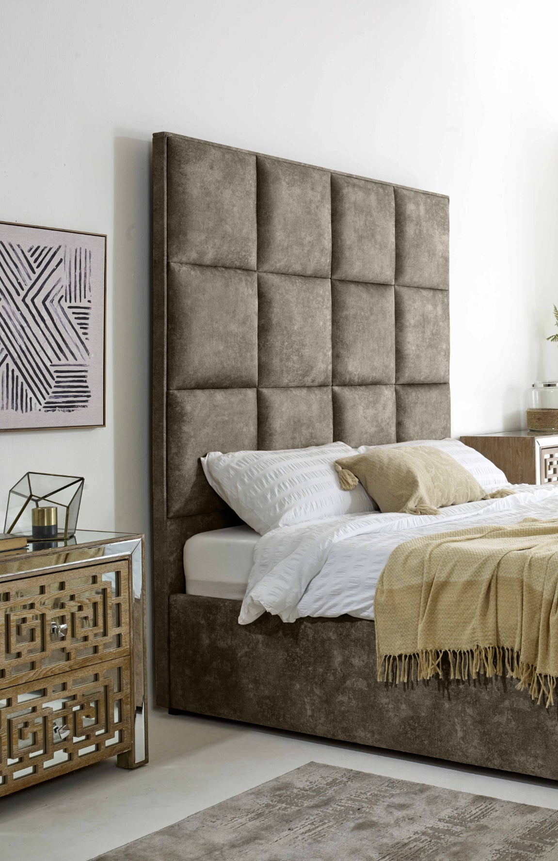 Madelyn Oakland Fabric Bed Frame