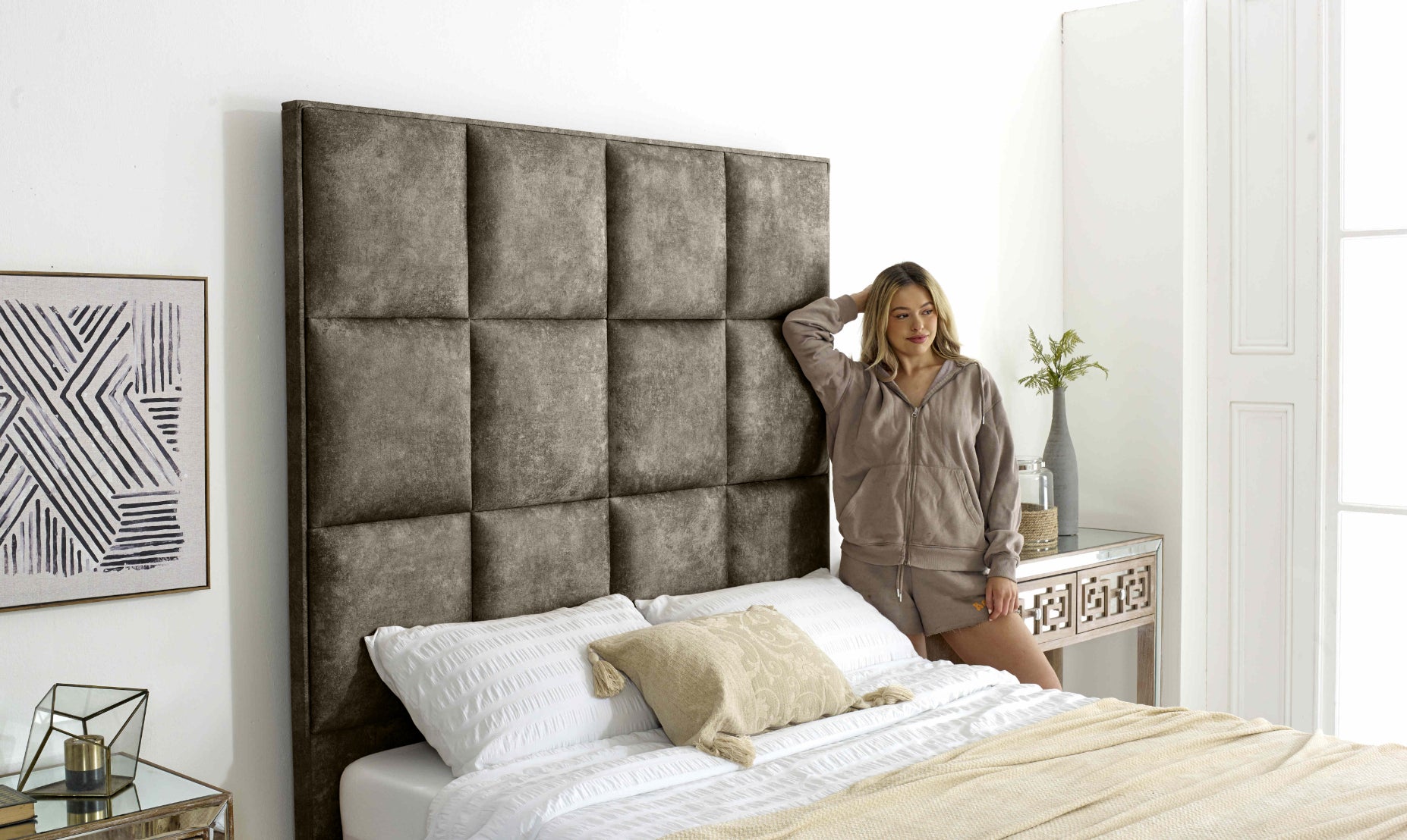 Madelyn Oakland Fabric Bed Frame