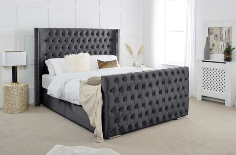 Meila Plush Bed Frame