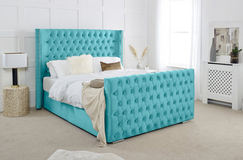 Meila Plush Bed Frame