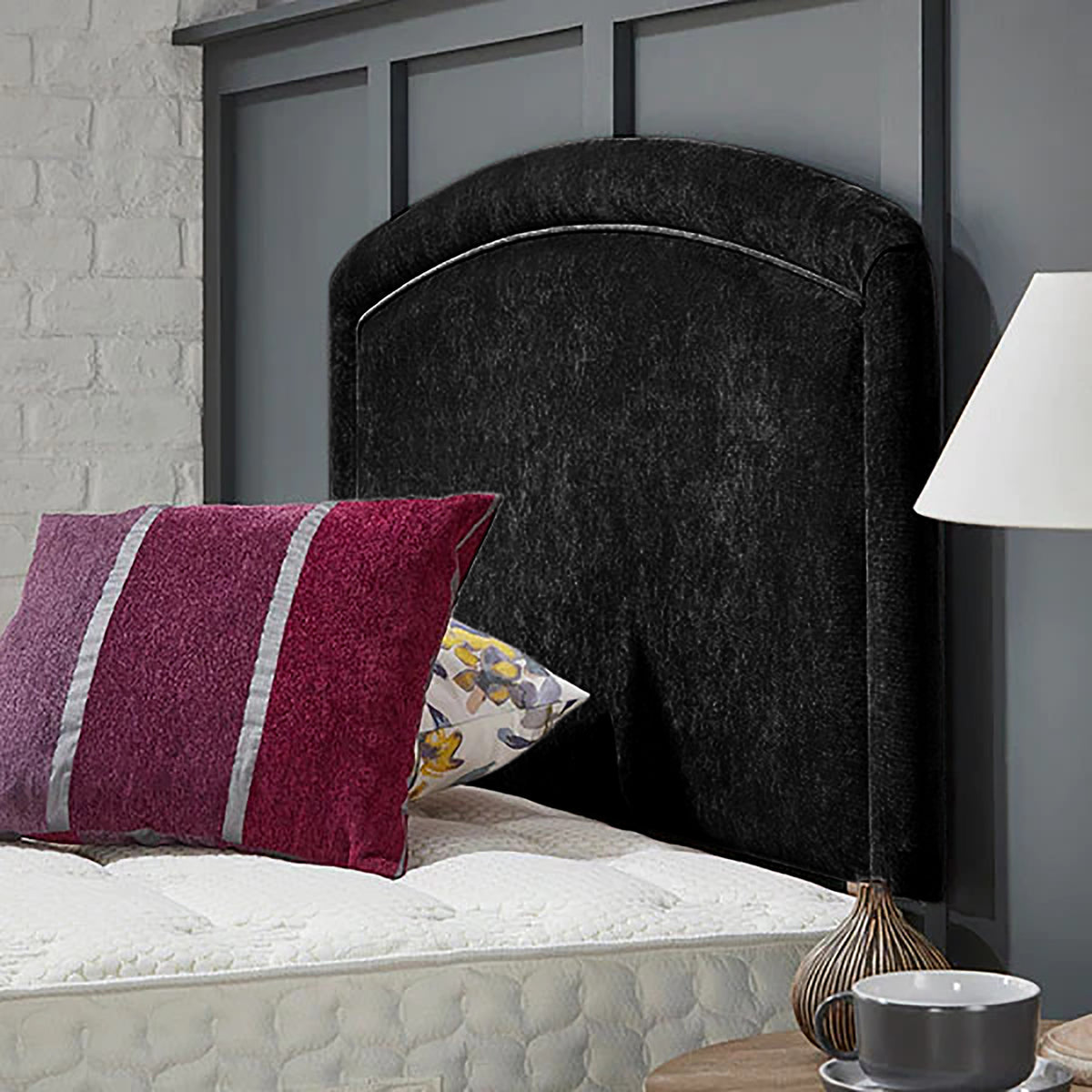 Melanie Naples 26 inch Strutted Headboard