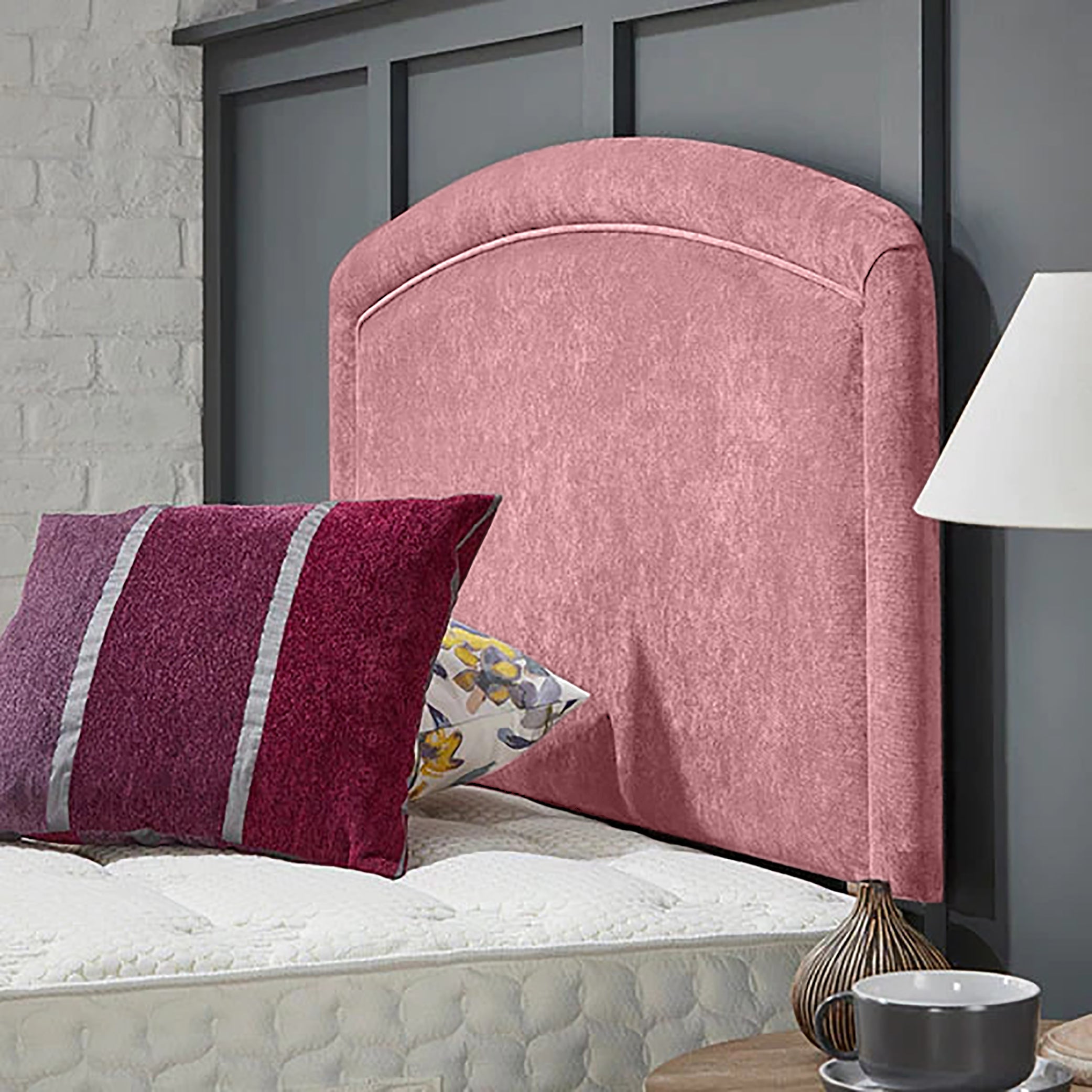 Melanie Naples 26 inch Strutted Headboard