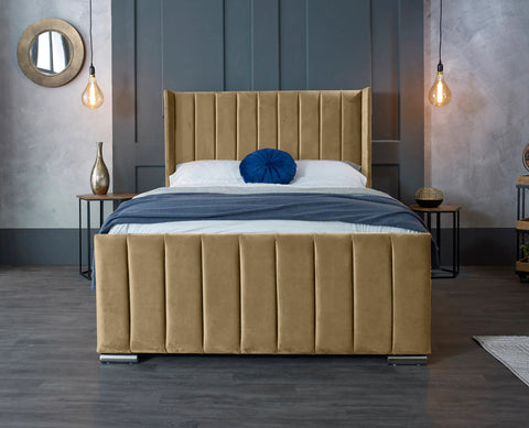 Meriso Plush Bed Frame