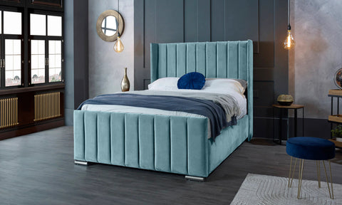 Meriso Plush Bed Frame