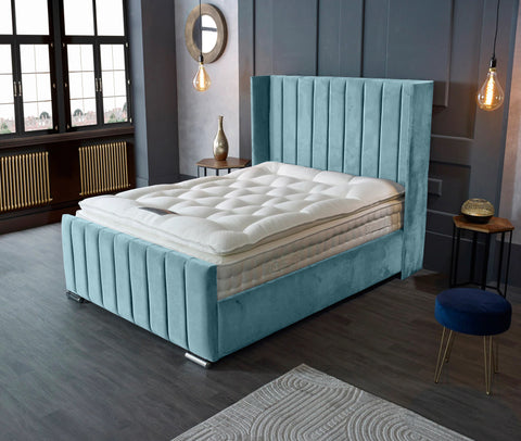 Meriso Plush Bed Frame