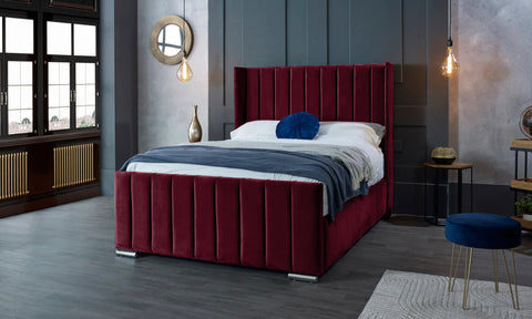 Meriso Plush Bed Frame