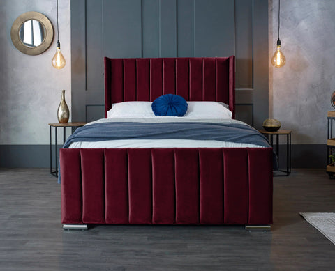 Meriso Plush Bed Frame