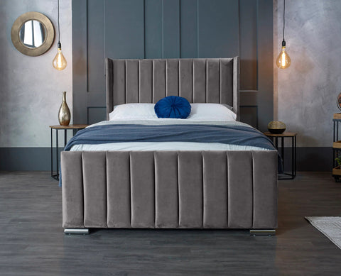 Meriso Plush Bed Frame