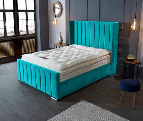 Meriso Plush Bed Frame