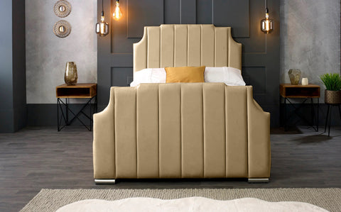 Nelson Plush Bed Frame