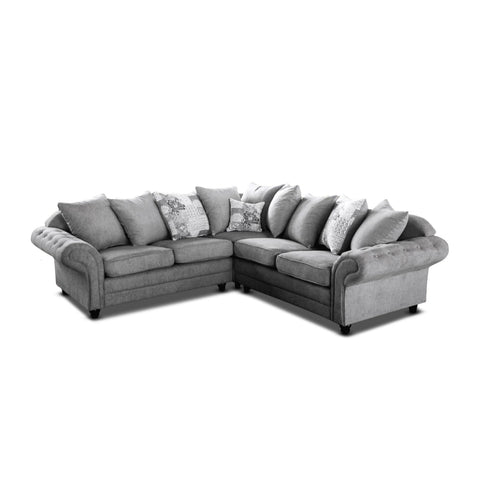 Nevona Chenille Sofa Set