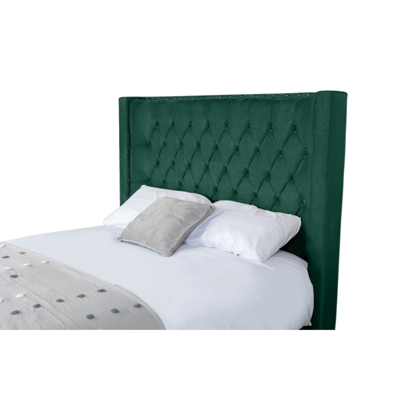 Ornella Plush Velvet Luxury Bed Frame