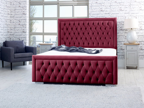 Piera Plush Bed Frame