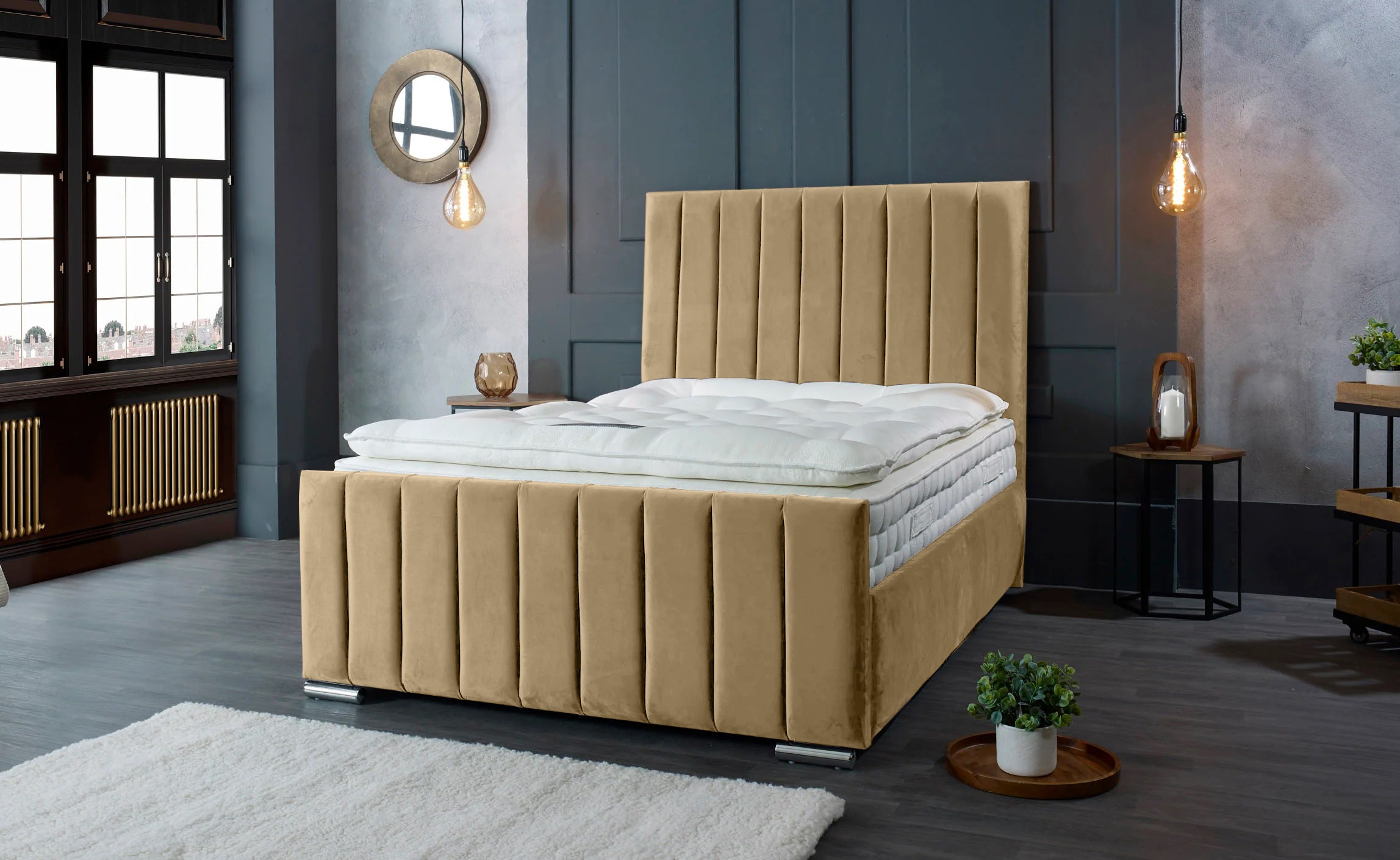 Redding Plush Bed Frame