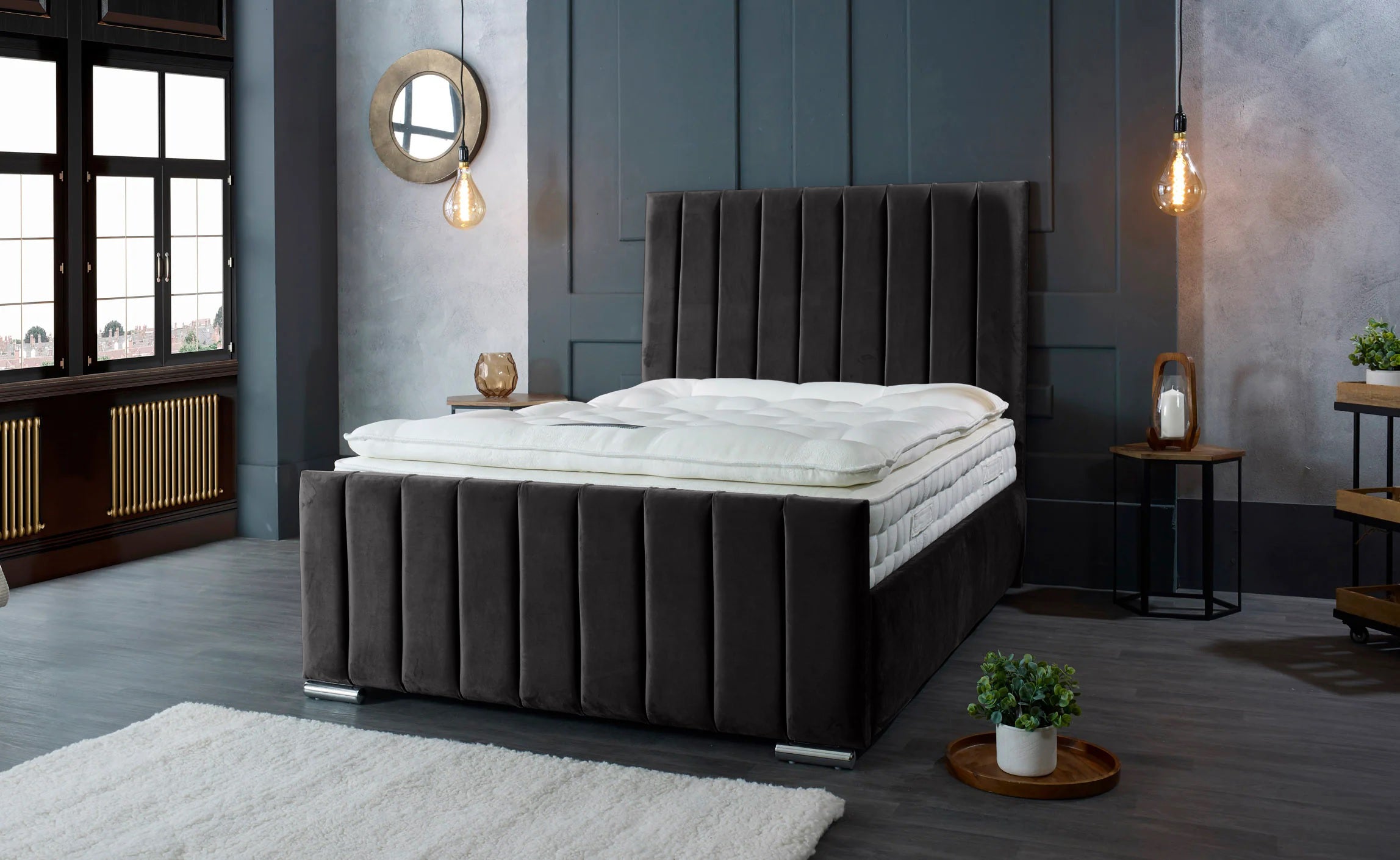 Redding Plush Bed Frame