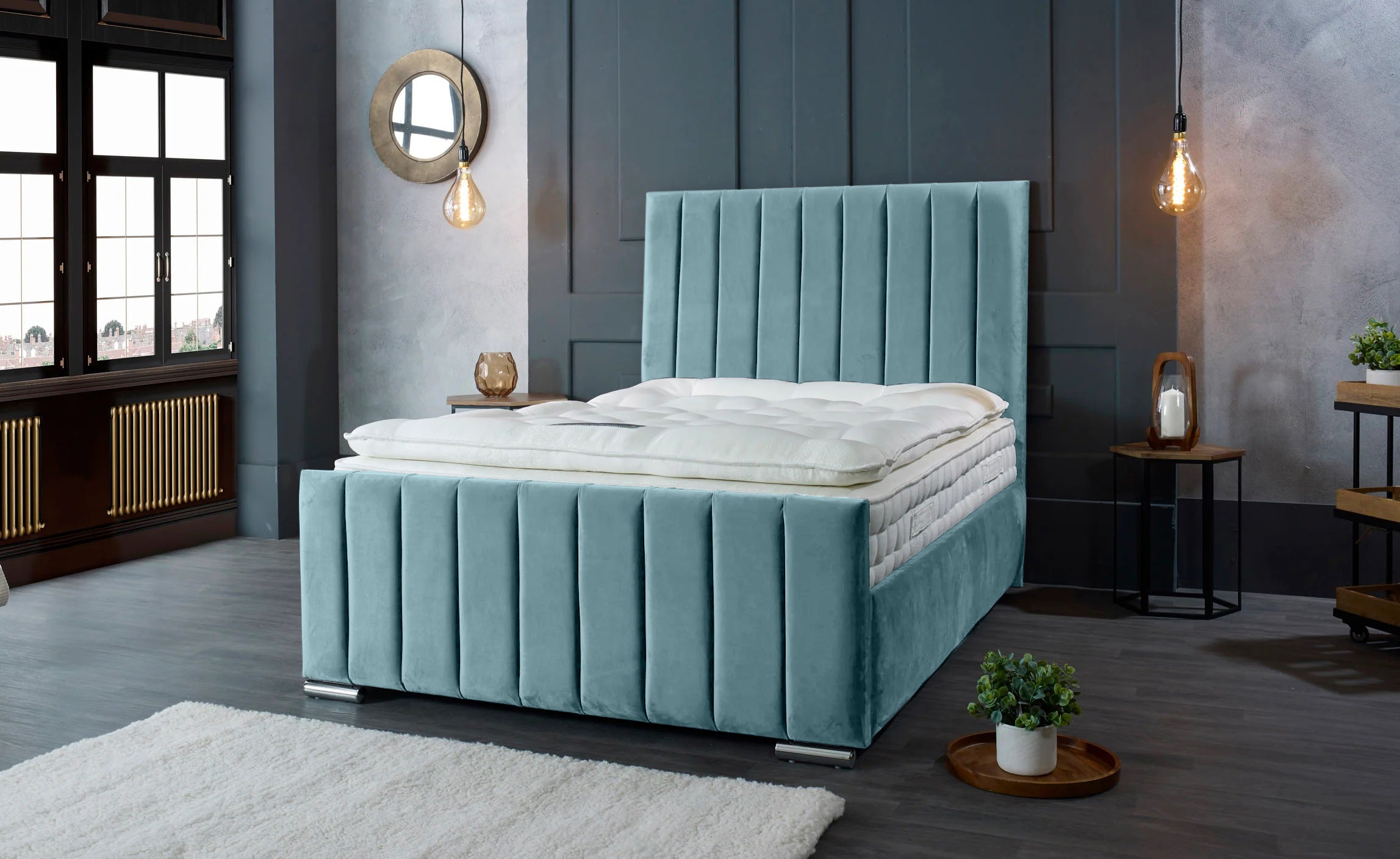 Redding Plush Bed Frame