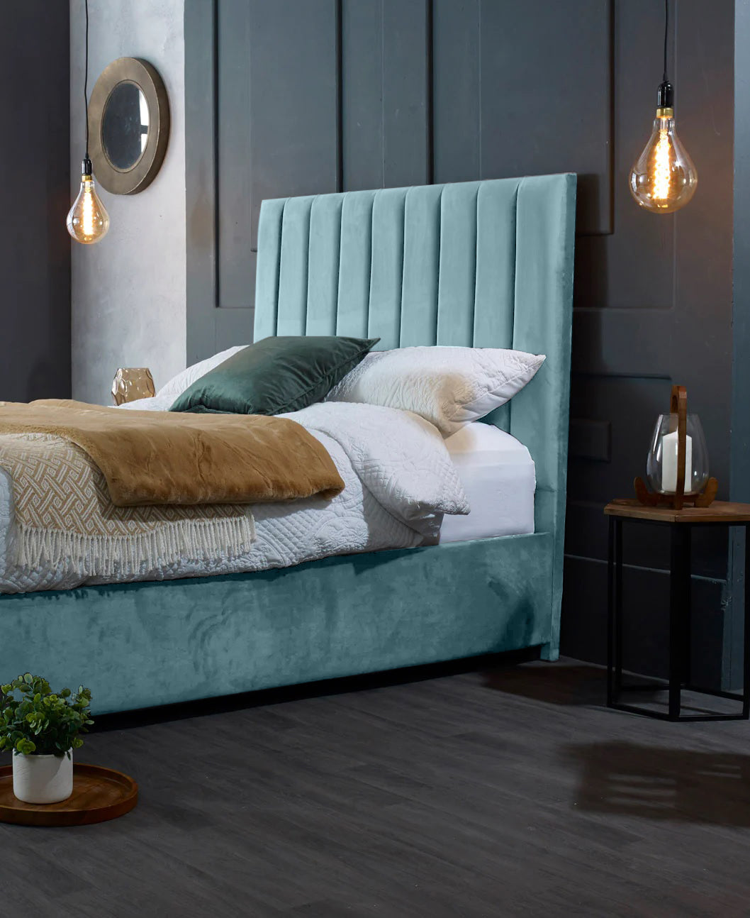 Redding Plush Bed Frame