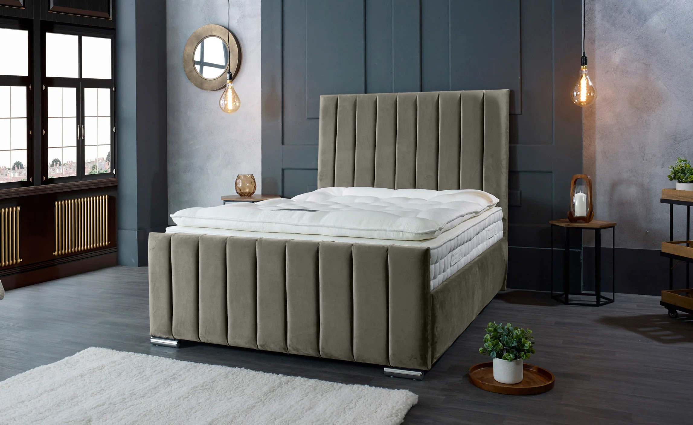 Redding Plush Bed Frame