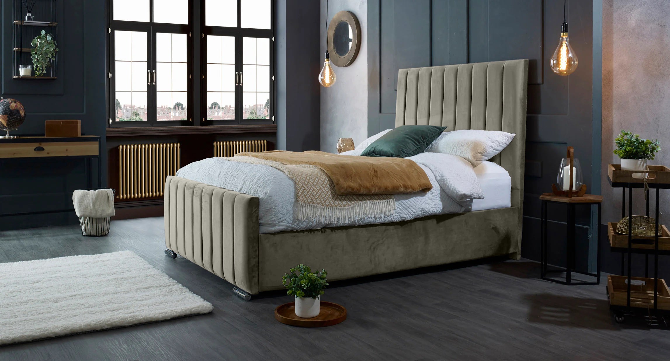 Redding Plush Bed Frame