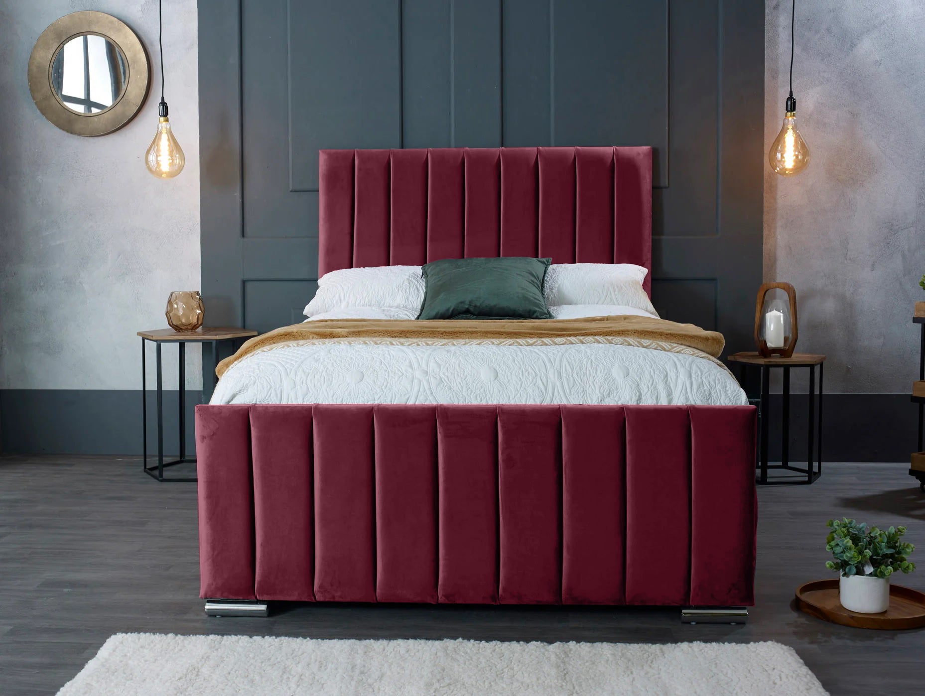 Redding Plush Bed Frame