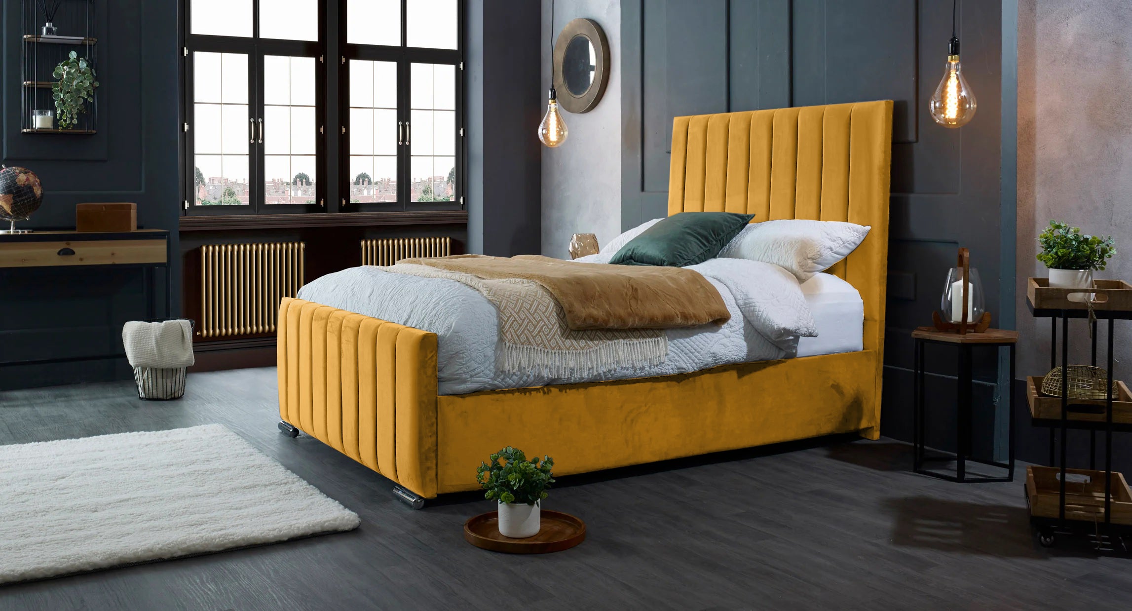 Redding Plush Bed Frame