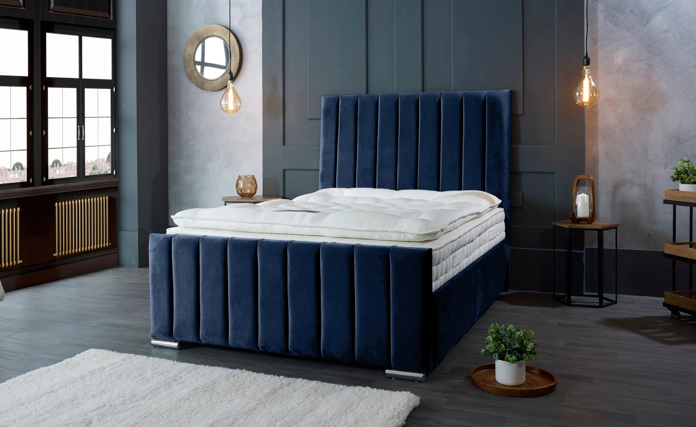 Redding Plush Bed Frame