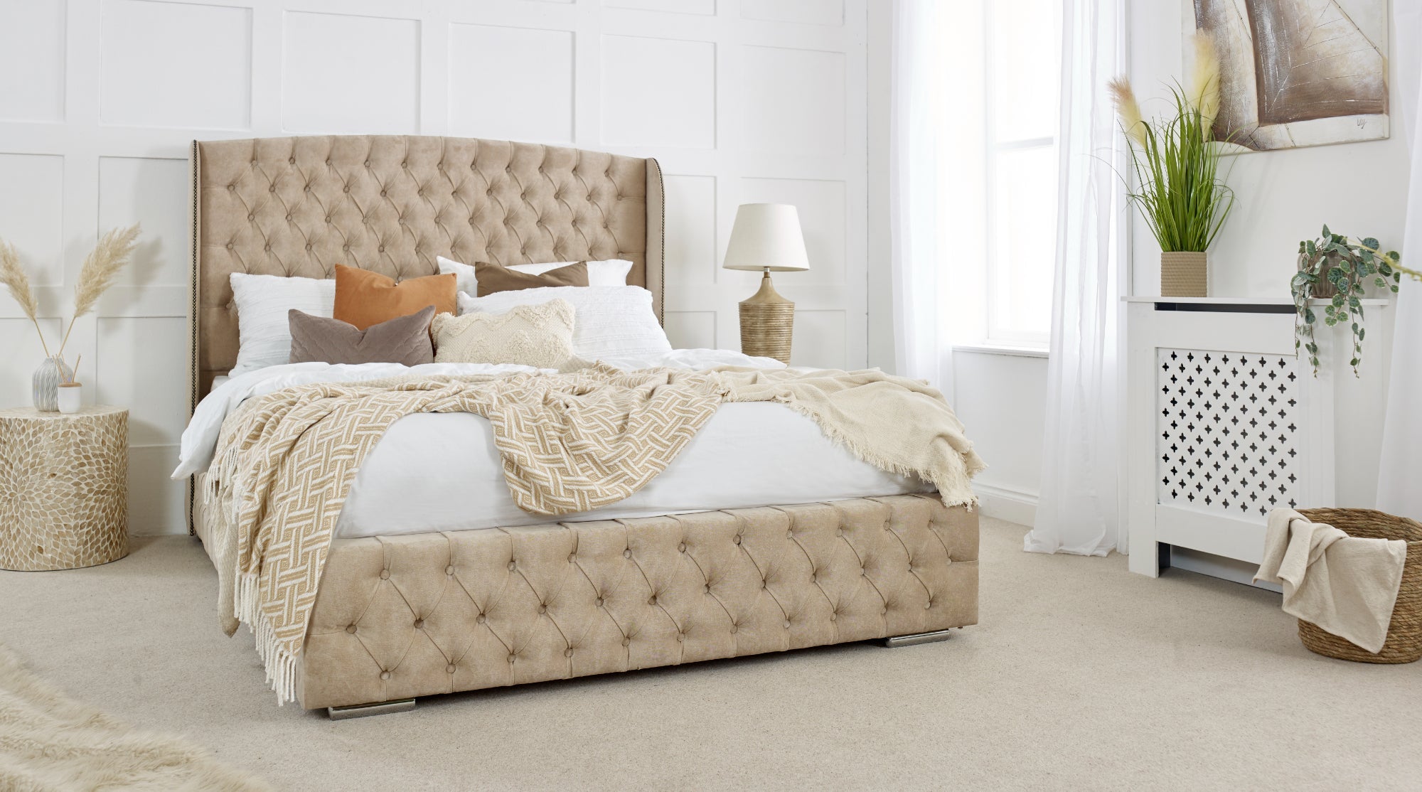 Reily Plush Bed Frame