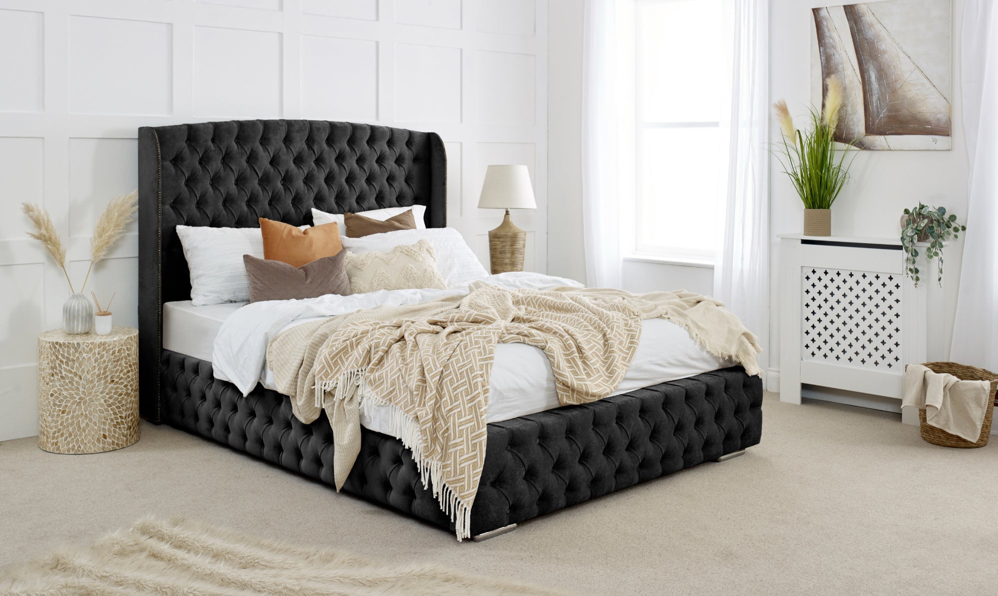 Reily Plush Bed Frame