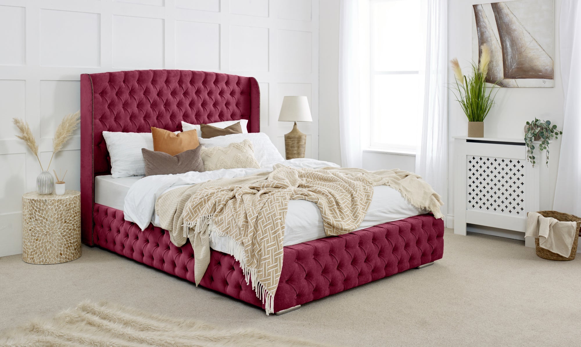 Reily Plush Bed Frame