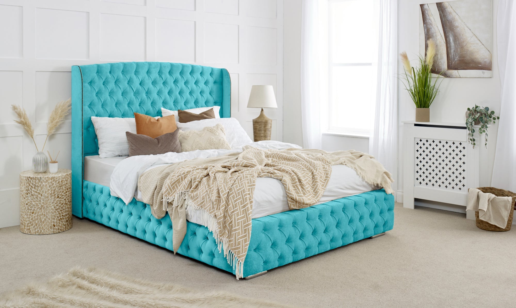 Reily Plush Bed Frame