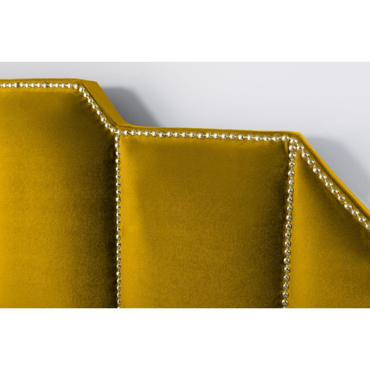 Renz Art Deco Plush Velvet Luxury Bed Frame