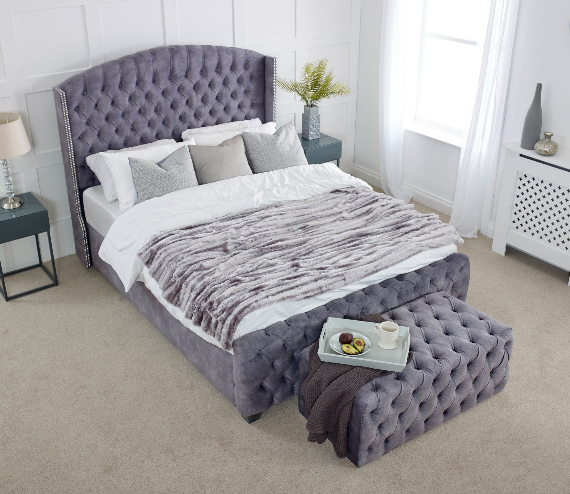 Richmond Plush Bed Frame