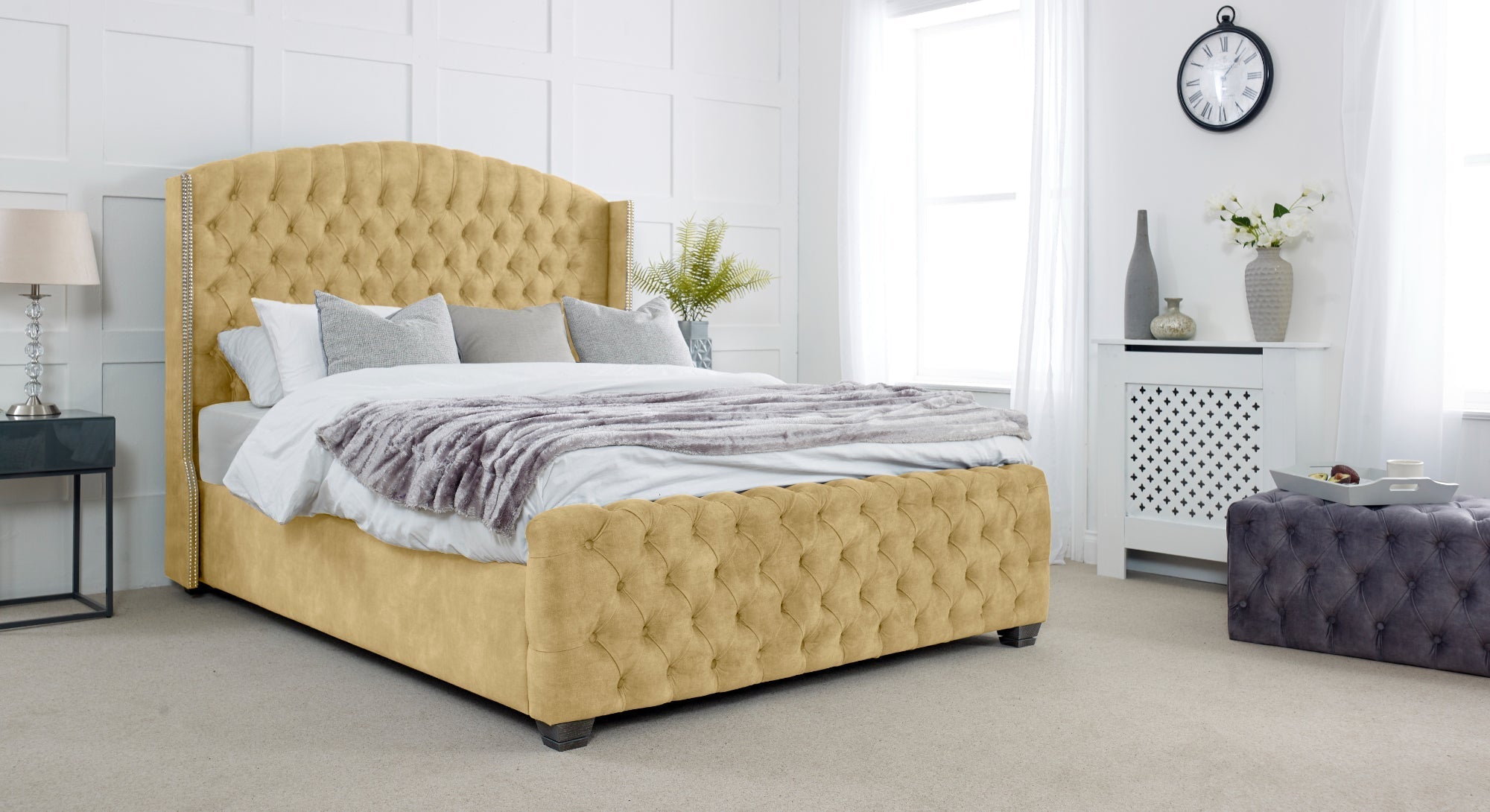 Richmond Plush Bed Frame