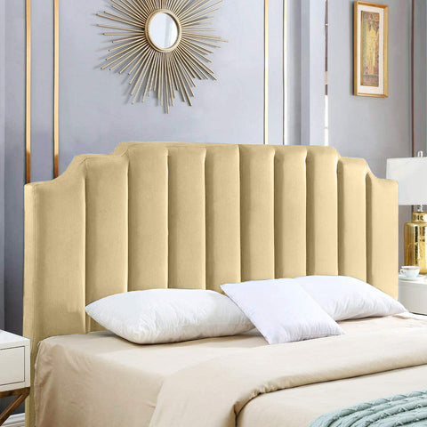 Rincon Plush 26 inch Strutted Headboard