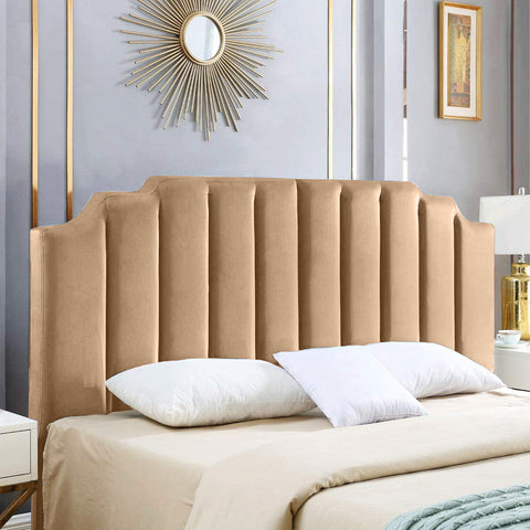 Rincon Plush 26 inch Strutted Headboard