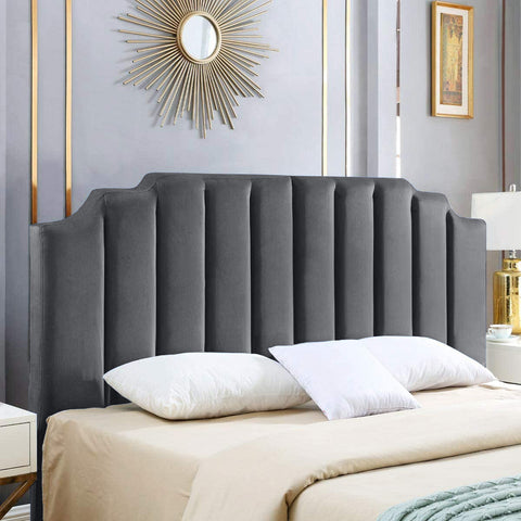 Rincon Plush 26 inch Strutted Headboard