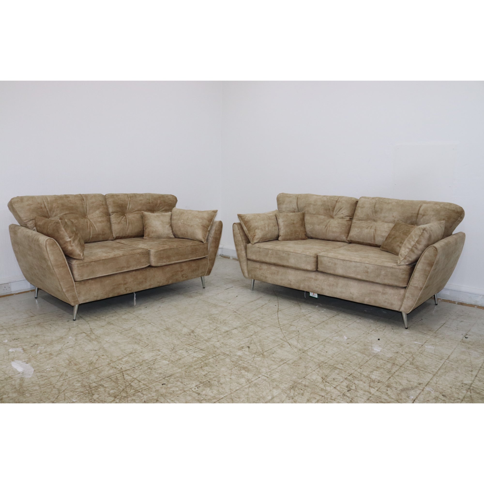 Richmond Milano Sand Sofa 3+2 Seater