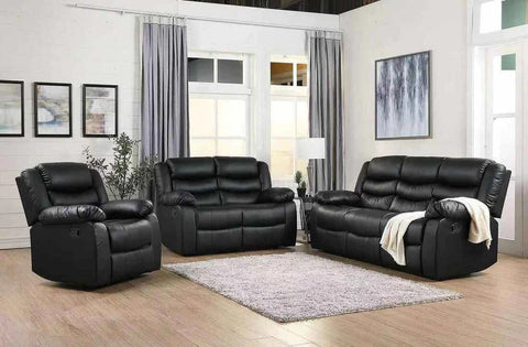 Riola Bonded Leather Recliner 3+2+1 Sofa