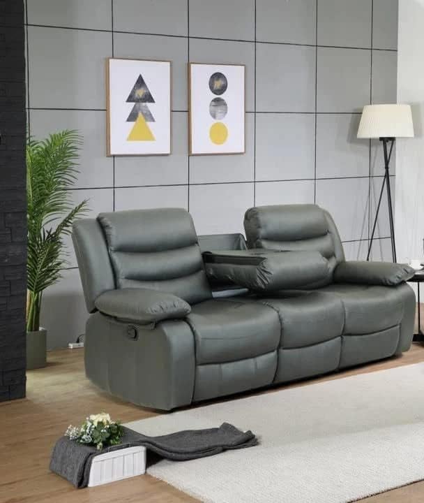 Riola Bonded Leather Recliner 3+2 Sofa