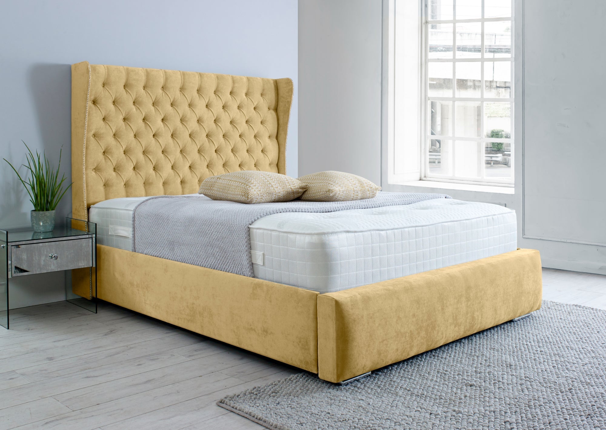 Salva Plush Bed Frame