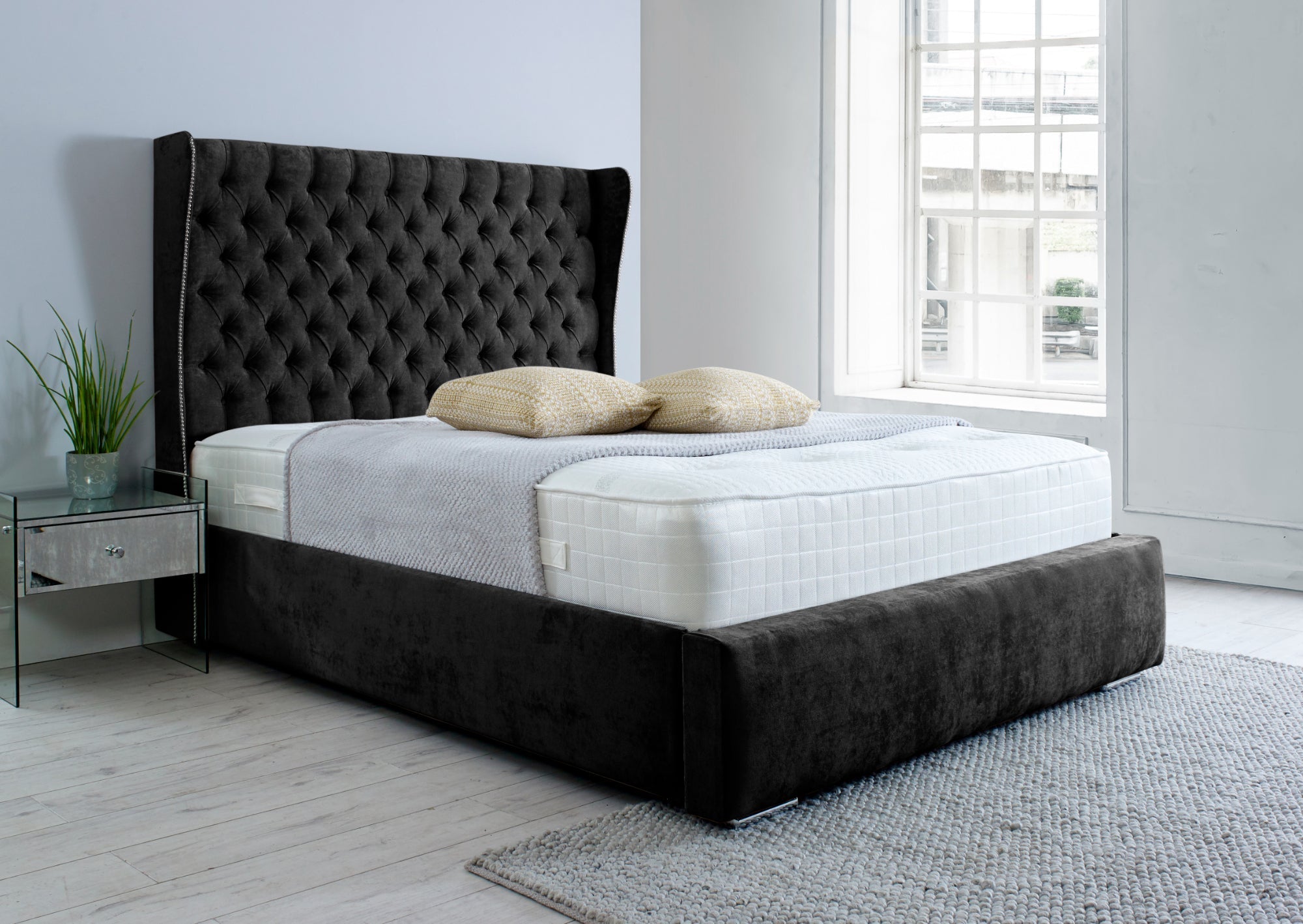 Salva Plush Bed Frame